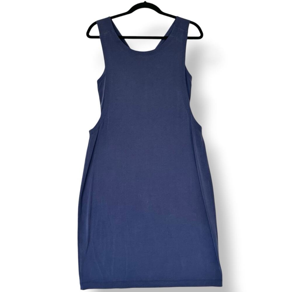 Donna Karan Racerback Midi Shift Dress